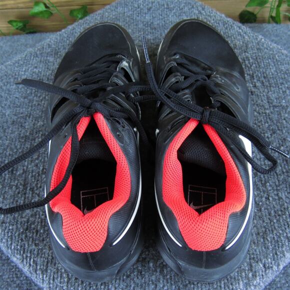 Nike Men Air Zoom Vapor X Grass Court Tennis Federer Sneaker Black Synthetic 8 - Picture 5 of 7